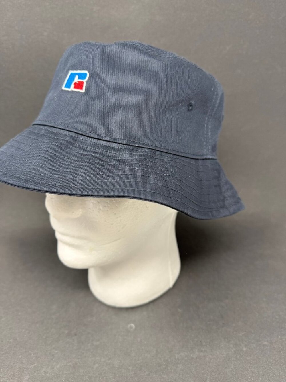 Russell Athletic Mens Blue Core Bucket Hat NWT Model U11VMHUXX NA94